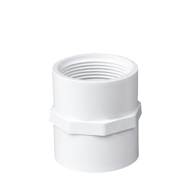 Fittings di tubi in PVC di colore bianco per bagno e modellazione personalizzata