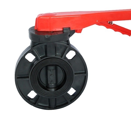 6&quot; di diametro PVC Valvola farfalla in Valvole Acqua sanitaria con sfera PP e materiale PVC