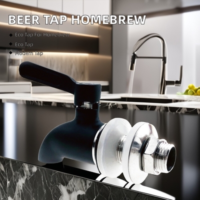 Polish Finish Moderno rubinetto in acciaio inossidabile a manico singolo per homebrew e bar all'aperto