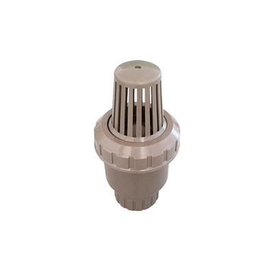 Valvole a sfera in PP da 110 mm per il pompaggio di materie plastiche bianche e grigie