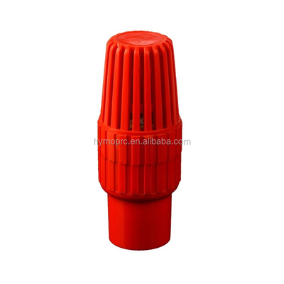 Valvola a sfera in PVC da 6 pollici Valvola a sfera rossa per leader del settore Prodotta da leader