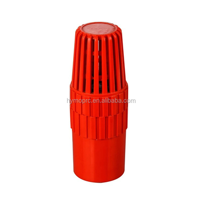 Valvola a sfera in PVC da 6 pollici Valvola a sfera rossa per leader del settore Prodotta da leader