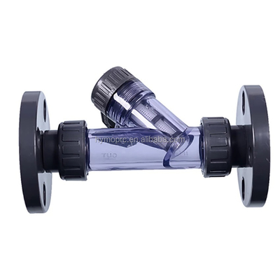 Trasparente 1 pollice PVC Y-Strainer Prodotto da Secondo ASTM/DIN/ASNZ/JIS Standard