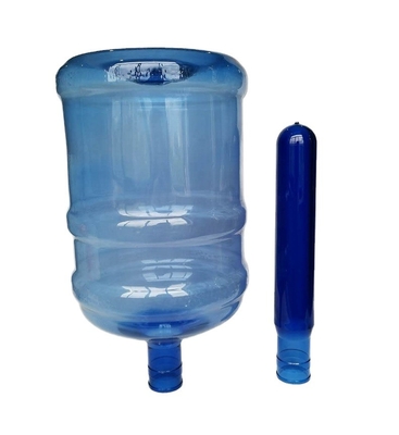 55mm 750g 5 galloni 20 litri PET colorato Preforma con maniglia competitivo OEM accettabile