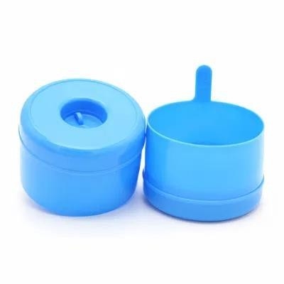 Tappi per bottiglie in PET di preforma da 20 litri con disegno blu scuro e grande volume