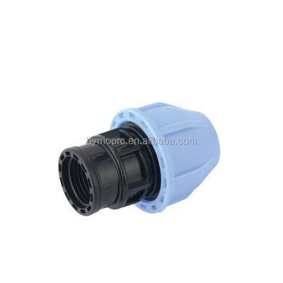 Fittings per tubi di compressione in PE per sistemi di irrigazione agricoli