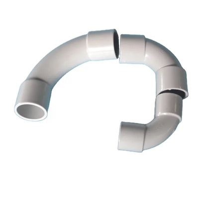 25 mm Bianco PVC Pipe Fitting Condotto DIN Standard per saldatura elettrica
