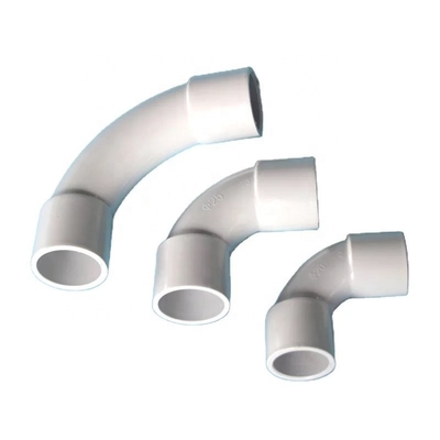 25 mm Bianco PVC Pipe Fitting Condotto DIN Standard per saldatura elettrica