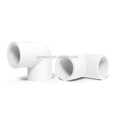 Fittings per tubi d'acqua in PVC di 1 pollice PVC gomito per filo BSP BSPT NPT sul mercato