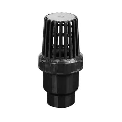 OEM/ODM Service Valve Produce PVC 4 Inch Ball Foot Valve per l'approvvigionamento idrico in 1/2&quot;-4