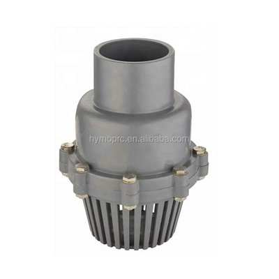 OEM/ODM Service Valve Produce PVC 4 Inch Ball Foot Valve per l'approvvigionamento idrico in 1/2&quot;-4
