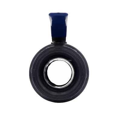Personalizza Valvola a sfera in PVC in colore nero da 1,5 pollici con servizio e materiale OEM