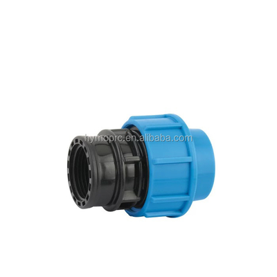 Accoppiamento a rilascio rapido Fittings di compressione in PP Flanella di connessione Testa rotonda 20 mm-400 mm