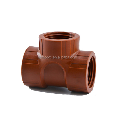 Fittings idraulici PPH Fittings di tubi con lunghezza standard e tipo di filo NPT BSP BSPT