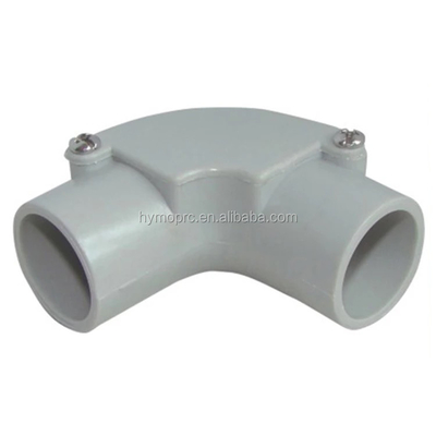 Fittings per condotti in PVC bianco di spessore standard per soluzioni di cablaggio elettrico durevoli