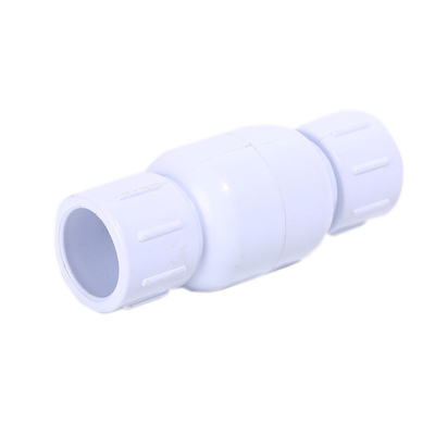 Valvola di controllo a sfera in PP per pompe a pozzo ad alta pressione Materiale idraulico 1/2 &quot;-4&quot; colore grigio