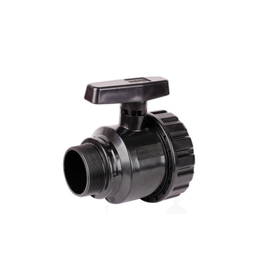 Valvola a sfera in PVC da 1/2&quot;-4&quot; per idraulici, impianti igienici e irrigazione agricola