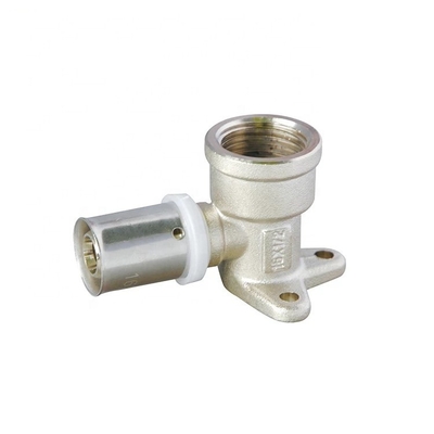 Fittings per presse in ottone PEX AL PEX da 16 mm per collegamenti di tubi d'acqua di lunga durata