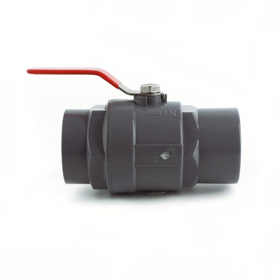 ISO/ASTM Standard ABS Handle PVC Valvola a sfera a due pezzi per e conveniente a Shanghai