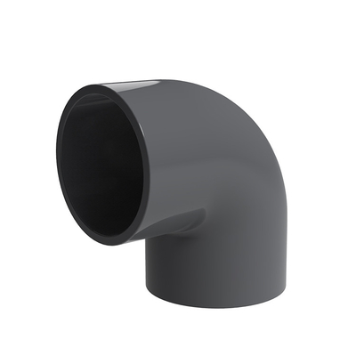 Bianco OEM campioni gratuiti di plastica UPVC PVC Pipe Fitting gomito per accessori idraulici