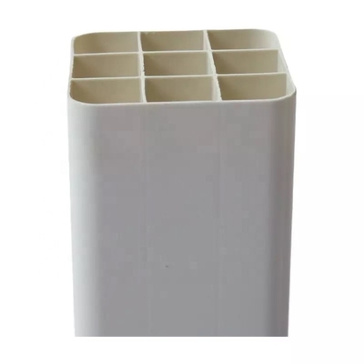 Tubo a ghiaccio a testa quadrata con connessione in PVC 150*100 mm con forma rettangolare su misura