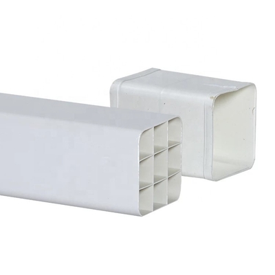 Tubo a ghiaccio a testa quadrata con connessione in PVC 150*100 mm con forma rettangolare su misura
