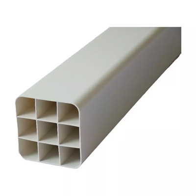Tubo a ghiaccio a testa quadrata con connessione in PVC 150*100 mm con forma rettangolare su misura