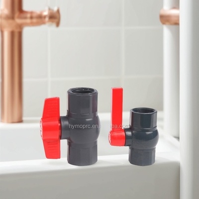 Valvola a sfera di PVC professionale DN50 per il controllo del processo di produzione di plastica in Sri Lanka