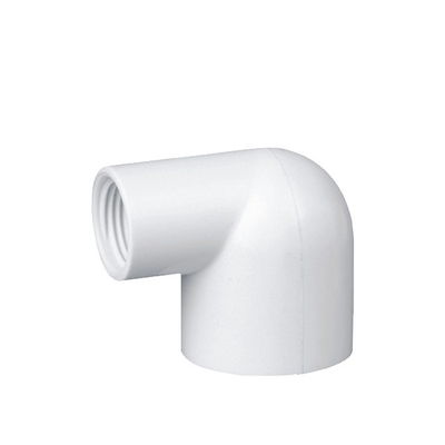 Spessore standard Fitture di tubi in PVC per piscina Testa rotonda bianca NPT BSP BSPT Tipo di filo