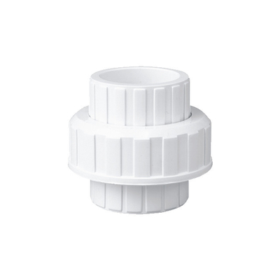 Spessore standard Fitture di tubi in PVC per piscina Testa rotonda bianca NPT BSP BSPT Tipo di filo