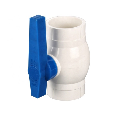 1 Valvola a sfera in PVC con maniglia OEM supportata STANDARD Lunghezza ASTM/DIN/ASNZ/JIS Standard