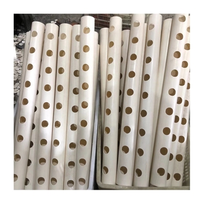 Sistema idroponico di tubi in PVC rotondo di colore bianco da 63 mm a 75 mm con le esigenze del compratore B2B in mente