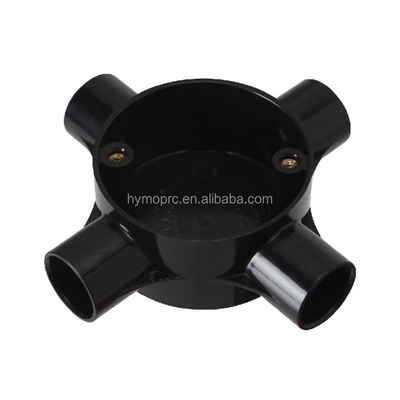 Fornitura d'acqua Fittings di scatole in PVC bianco soddisfa la norma DIN per prestazioni affidabili