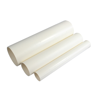 Fabbricazione all'ingrosso ASTM D1785 Schedule 40 Tubo in PVC con campione di materiale in PVC-U