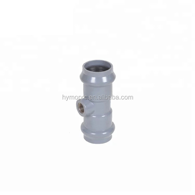Fittings di plastica in PVC e PN10 conformi alla norma per idraulici progettati in modo efficiente