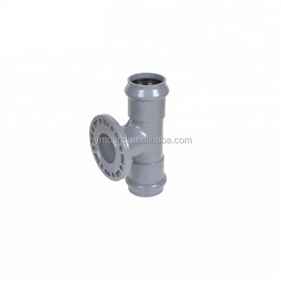Fittings di plastica in PVC e PN10 conformi alla norma per idraulici progettati in modo efficiente