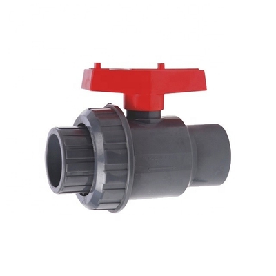 Fabbricazione di valvole a sfera a doppia unione in PVC da 6 pollici per maniglia e servizio di stampaggio ABS