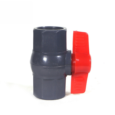 Fabbricazione di valvole a sfera a doppia unione in PVC da 6 pollici per maniglia e servizio di stampaggio ABS