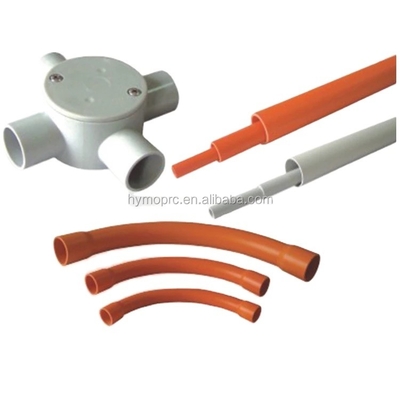 tubi e accessori per condotti bianchi in UPVC in plastica da 25 mm in DIN standard con lunghezza 3M
