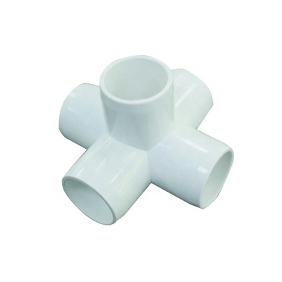 Lunghezza STANDARD colore bianco Scheda 40 PVC 5 Way Elbow Fittings Standard ASTM D1785