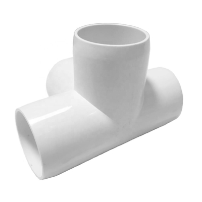 ASTM Standard 3/4 Inch 3 Way Corner Connector Joint Elbow PVC Pipe Fittings per idraulici
