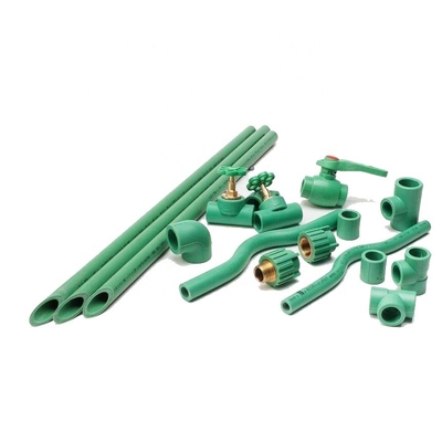 DIN8077 8078 Tubi PPR riscaldati standard da 32 mm Fittings di tubi con efficienza di taglio