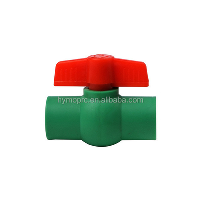 Valvola a sfera di 32 mm PPR fabbricata da PPR Valve e Standard ASTM/DIN/ASNZ/JIS OEM