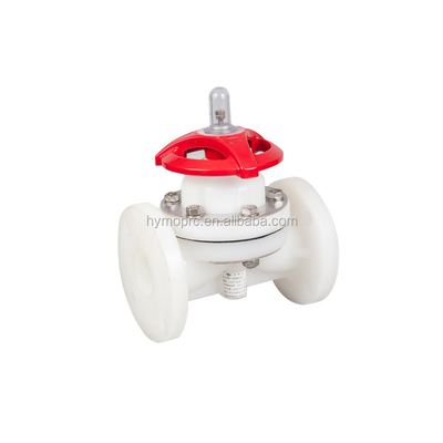 10 anni di esperienza nella produzione di PVDF Socket Double Union Pneumatic Diaphragm Valve