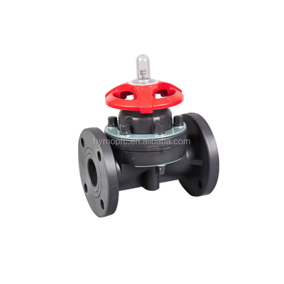 10 anni di esperienza nella produzione di PVDF Socket Double Union Pneumatic Diaphragm Valve