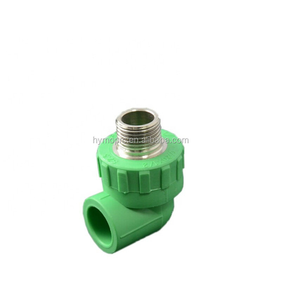 Infissi in ottone di plastica PPR Fittings di tubi gomito per 20mm-400mm Distribuzione dell'acqua
