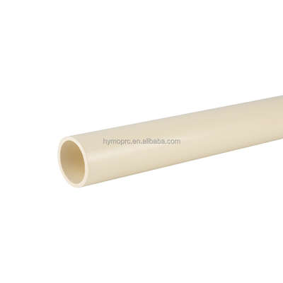 OEM ODM PVC CPVC tubi di 1 pollice di diametro per l'approvvigionamento idrico Cream campioni senza colore