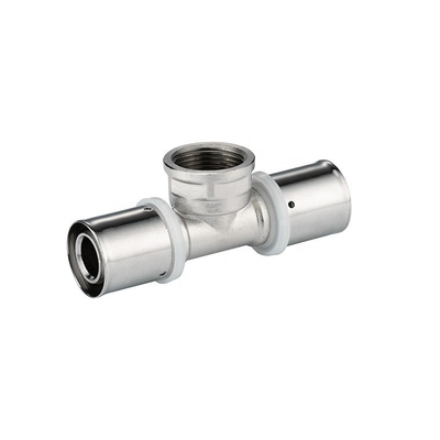 Fittings per tee femminile da 16 mm PEX Pipe Press Fitting per le esigenze idrauliche personalizzate