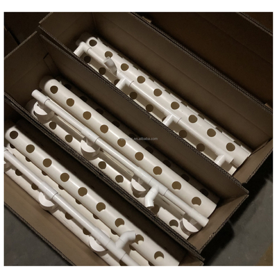 1/2&quot;-12&quot; di diametro Colore bianco 90mm 110mm tubo in PVC per impianti di lattuga idroponica