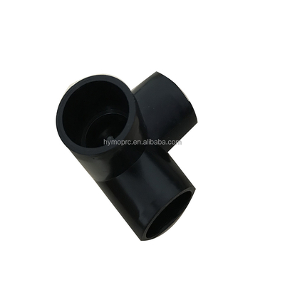 PVC nero 3-way gomito per 1/2 &quot;a 1&quot; raccordi per tubi personalizzabili OEM ODM